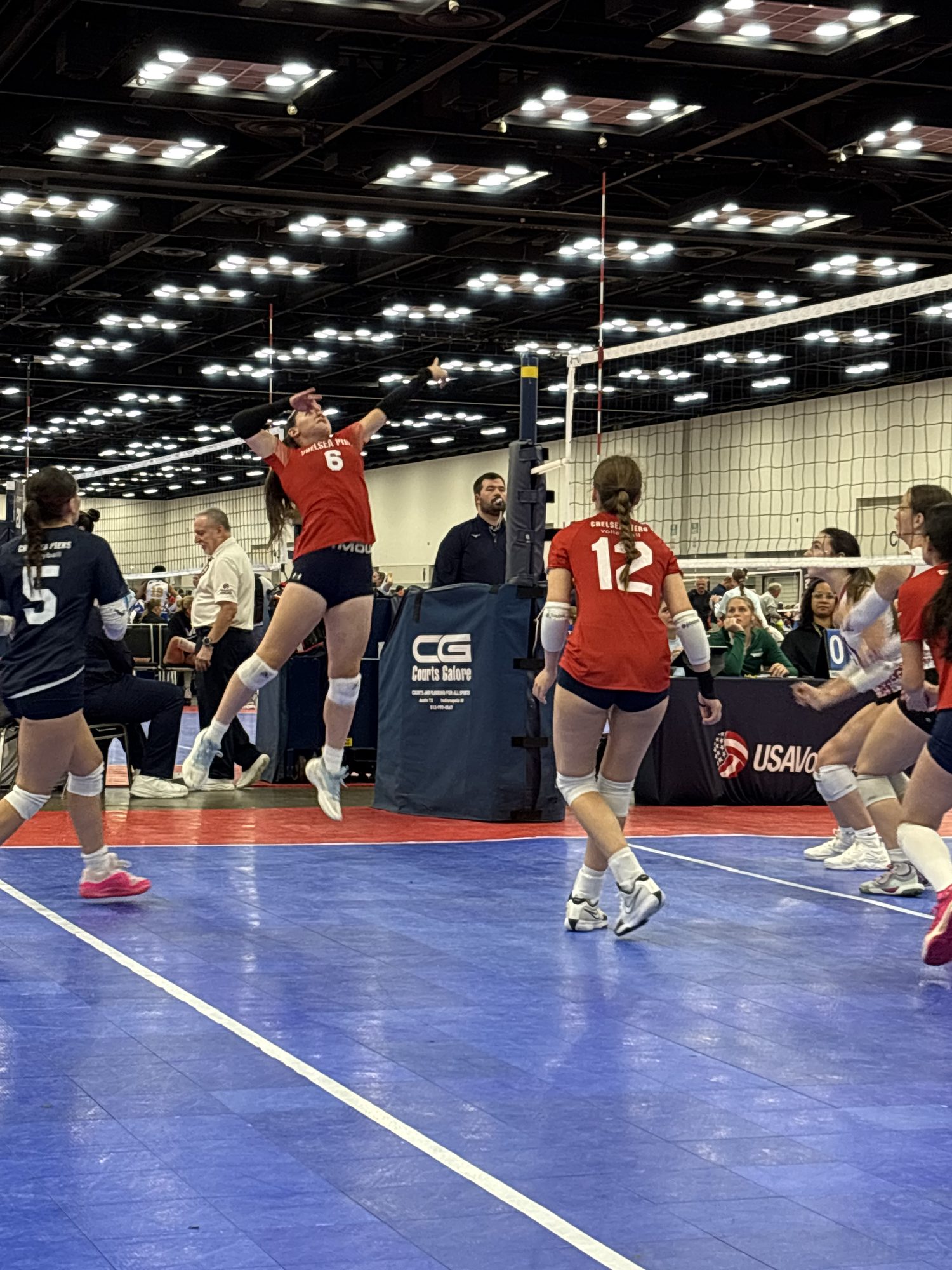 Battle at the net