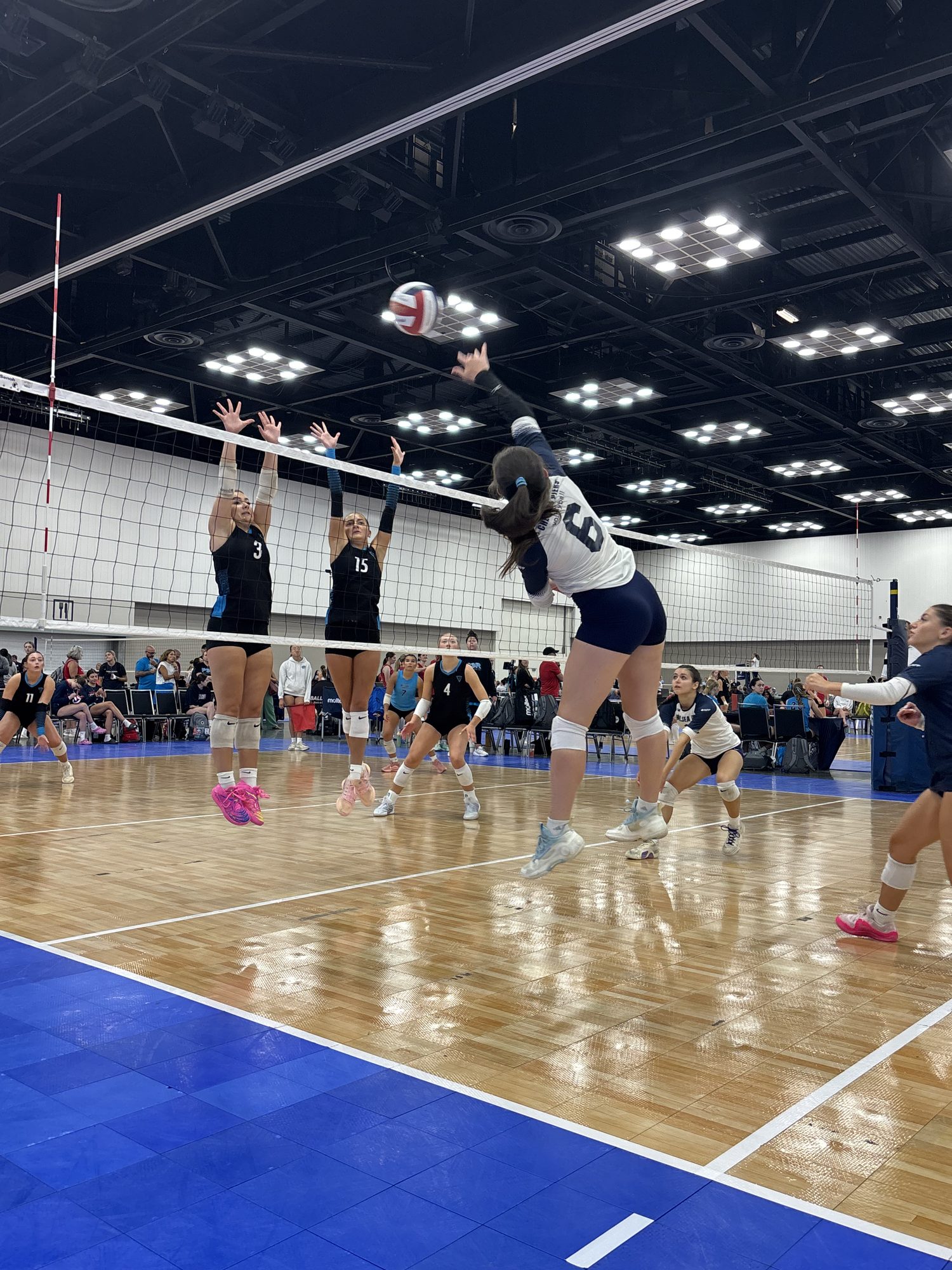 Katie Hillis in action